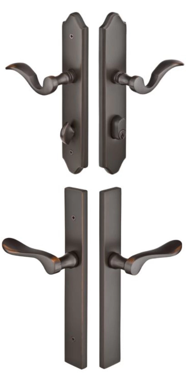 Configuration #6 American Cyl. - <br>Hub below Handle - <br>Handle High <br>3 5/8 C to C<BR><U>Milgard</U><br><u>Pella</u> Configuration #6 American Cyl. - <br>Hub below Handle - <br>Handle High <br>3 5/8 C to C<BR><U>Milgard</U><br><u>Pella</u>