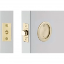 Emtek<br />2144 - Round Tubular Passage Pocket Door Lock