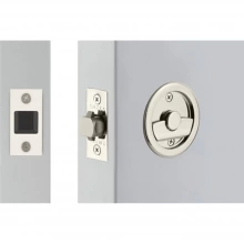 Emtek<br />2145 - Round Tubular Privacy Pocket Door Lock