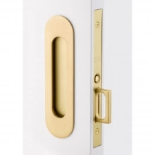 Emtek<br />2164 - Narrow Oval Passage Pocket Door Mortise Lock