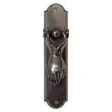 Rocky Mountain Hardware<br />DK16 - THE HAND OF FATIMA DOOR KNOCKER - 2 3/8" X 5 3/8"