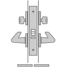 FSB Door Hardware <br />SML 7142 - F. Pubic Restroom Mortise Lock