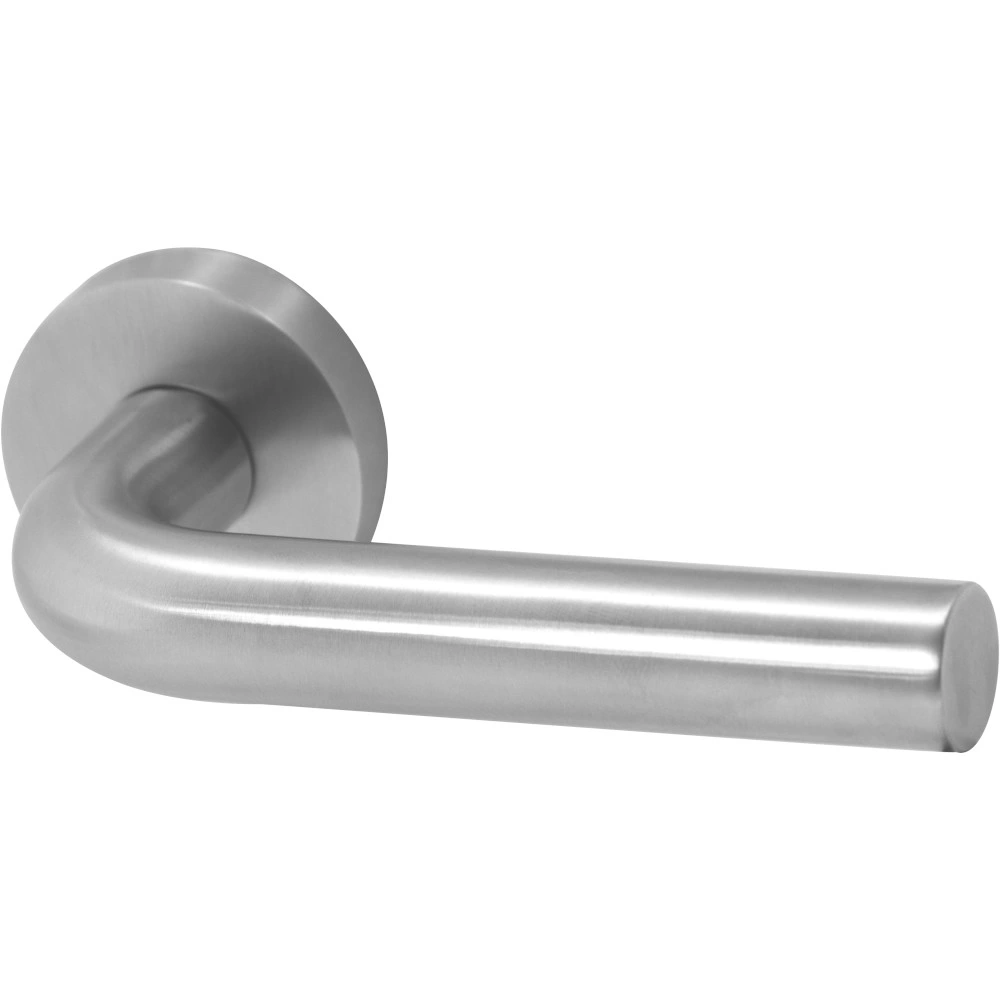 LL3R Door Lever with Round Rose