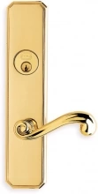 Omnia<br />11055 - Omnia Solid Brass Mortise Lever Lockset- 11055