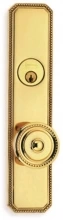 Omnia<br />D25430 - Omnia Solid Brass Deadbolt Knob Lockset- D25430