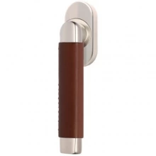 Turnstyle Designs<br />C2525/C2551 - Combination Leather, Tilt and Turn Window Handle, Oval Angle Stitch In
