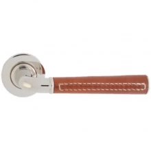 Turnstyle Designs<br />CF1012 - Combination Leather Goose Neck, Door Lever, Tube Stitch Out