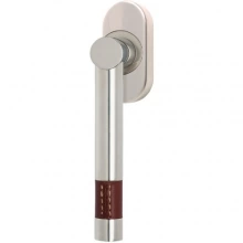 Turnstyle Designs<br />R1623/R2553 - Recess Leather, Tilt and Turn Window Handle, Barrel Short Stitch Out